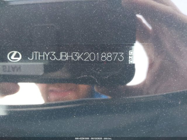 JTHY3JBH3K2018873 Lexus UX 200