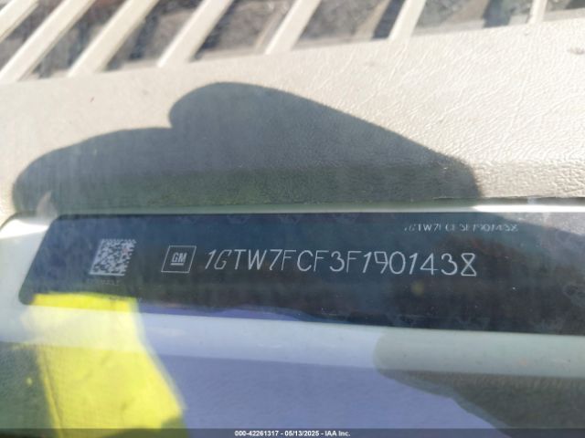 1GTW7FCF3F1901438 GMC Savana 2500 Work Van
