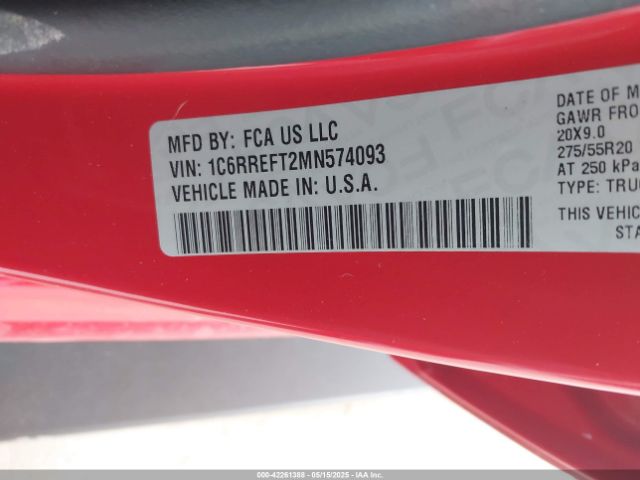 1C6RREFT2MN574093 RAM 1500
