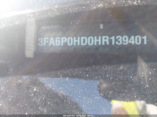 2017 FORD FUSION 3FA6P0HD0HR139401 Photo 8
