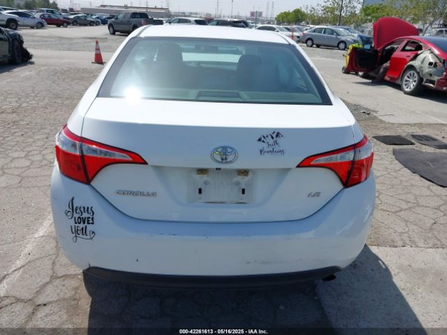 5YFBURHE8GP454014 Toyota COROLLA LE