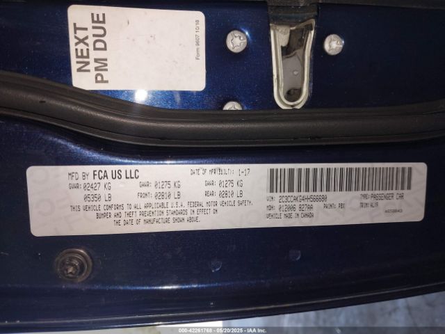 2017 CHRYSLER 300C 2C3CCAKG4HH566680 Photo 8