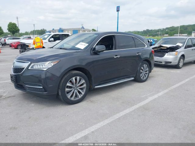 5FRYD4H44EB043446 Acura Mdx Tech Pkg