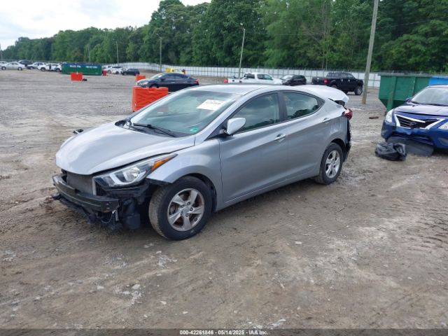 5NPDH4AE5FH637411 Hyundai ELANTRA SE
