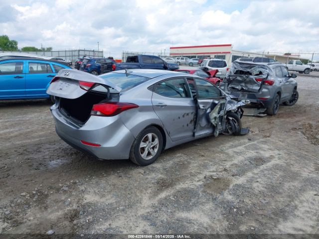 5NPDH4AE5FH637411 Hyundai ELANTRA SE