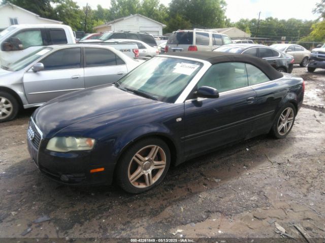 2007 AUDI A4 WAUAF48H37K033946 Photo 1