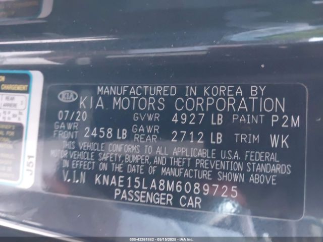 2021 KIA STINGER KNAE15LA8M6089725 Photo 8