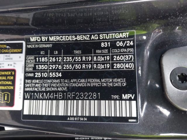 2024 MERCEDES-BENZ GLC 300 W1NKM4HB1RF232281 Photo 8