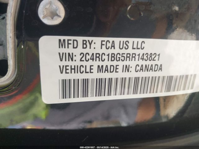2C4RC1BG5RR143821 Chrysler Pacifica Touring L