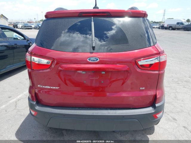 MAJ3S2GE1MC442302 Ford Ecosport Se