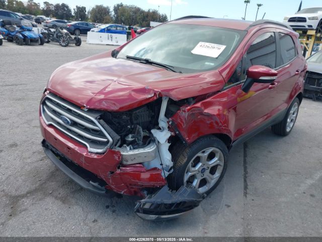 MAJ3S2GE1MC442302 Ford Ecosport Se
