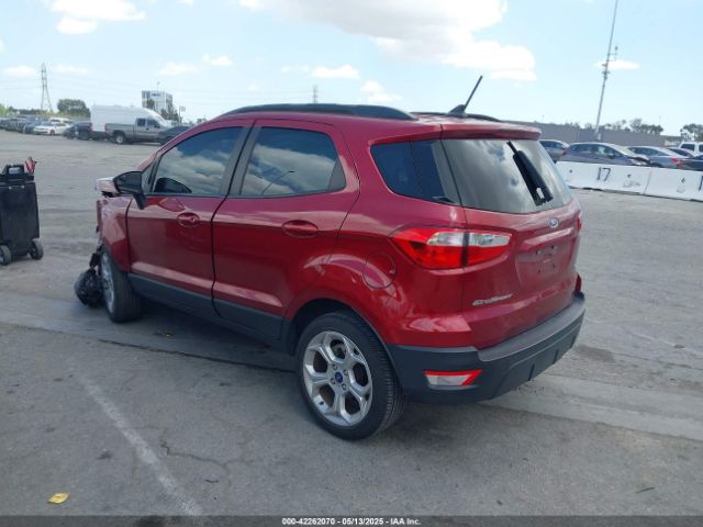 MAJ3S2GE1MC442302 Ford Ecosport Se
