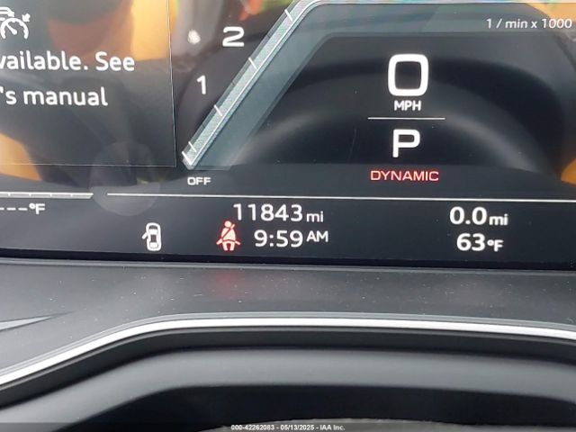 WAUB4CF52PA056833 Audi S5 Sportback Prestige Tfsi Quattro Tiptronic