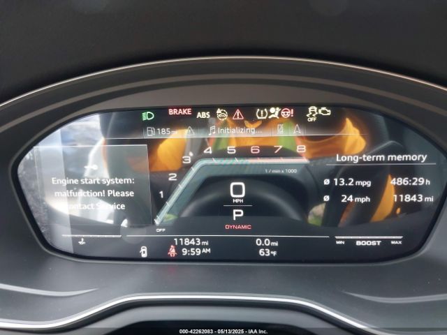 WAUB4CF52PA056833 Audi S5 Sportback Prestige Tfsi Quattro Tiptronic
