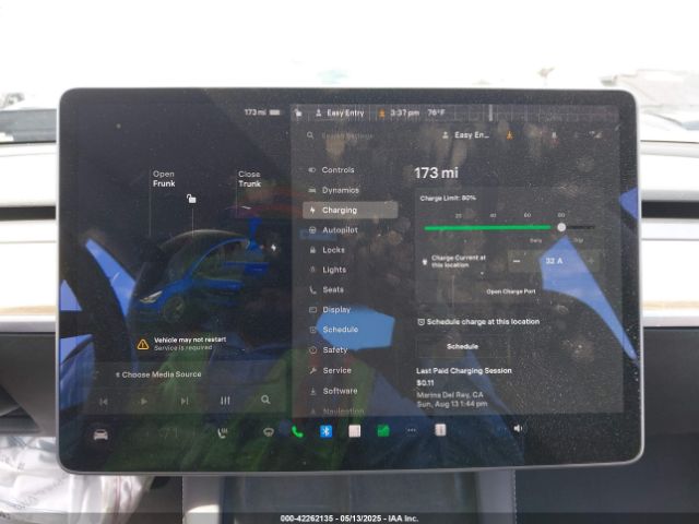 5YJ3E1EA2MF098459 Tesla Model 3 Standard Range Plus Rear-wheel Drive
