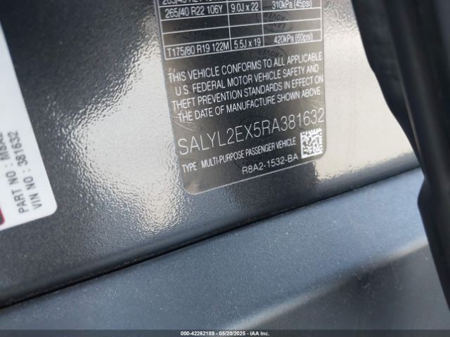 SALYL2EX5RA381632 Land Rover aj20-p