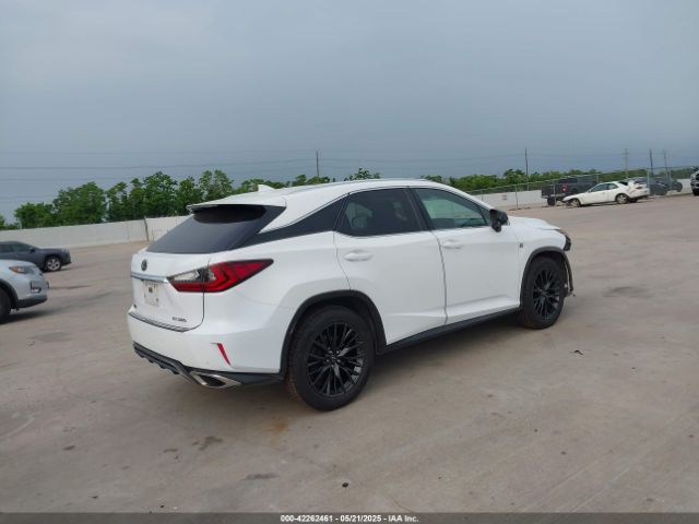 2T2BZMCAXHC054526 Lexus Rx 350 F Sport