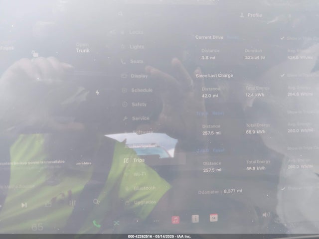 2025 TESLA MODEL Y 7SAYGDED3SA338398 Photo 6