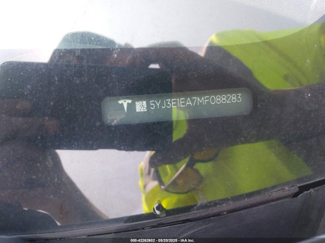 2021 TESLA MODEL 3 5YJ3E1EA7MF088283 Photo 8