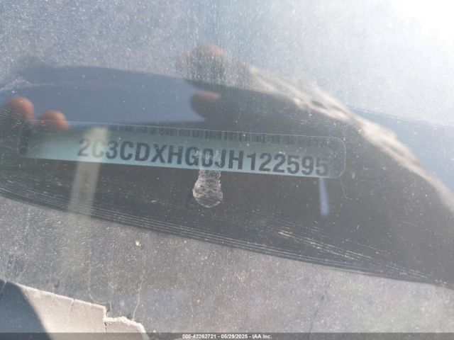 2C3CDXHG0JH122595 Dodge Charger Sxt Plus Rwd