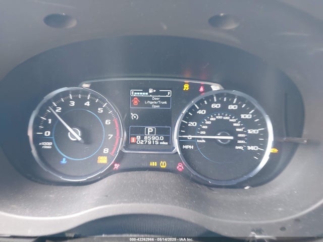 JF2SJAJCXJH617771 Subaru naturally aspirated u5