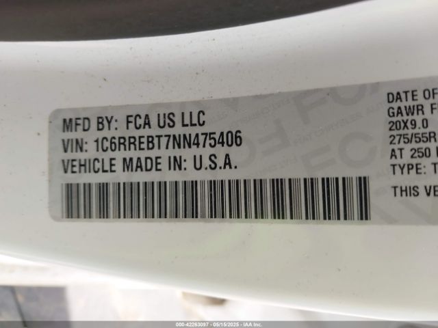2022 RAM 1500 1C6RREBT7NN475406 Photo 8