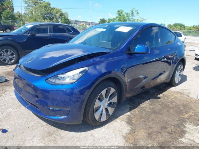 2021 TESLA MODEL Y 5YJYGDEEXMF068663 Photo 1