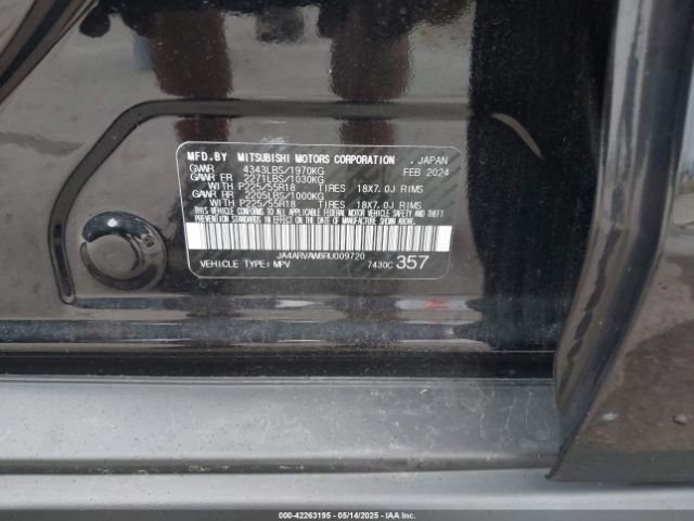 2024 MITSUBISHI OUTLANDER SPORT JA4ARVAW8RU009720 Photo 8