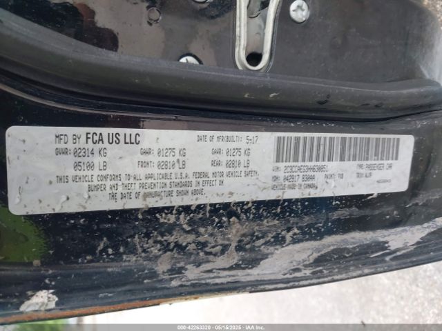 2017 CHRYSLER 300C 2C3CCAEG3HH630851 Photo 8