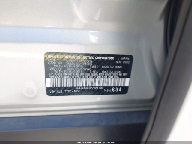 2023 MITSUBISHI OUTLANDER JA4J4TA80PZ021798 Photo 8