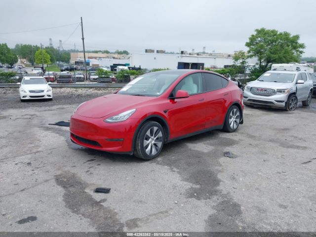 2022 TESLA MODEL Y 7SAYGDEE4NF379574 Photo 1