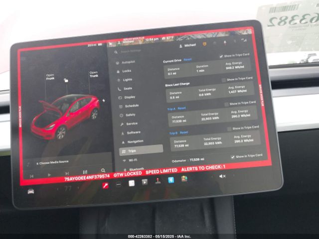 2022 TESLA MODEL Y 7SAYGDEE4NF379574 Photo 6