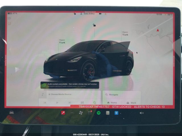 7SAYGDEF7NF457757 Tesla Model Y Performance Dual Motor All-wheel Drive