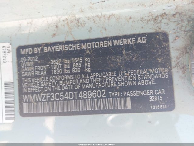 2013 MINI CLUBMAN WMWZF3C54DT489602 Photo 8
