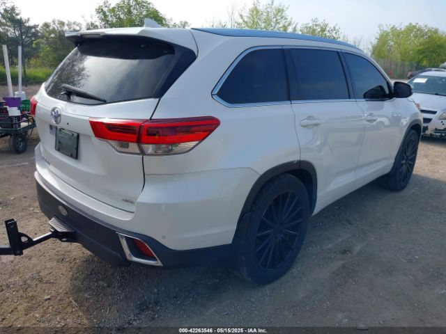 5TDDZRFH1JS860254 Toyota Highlander Limited Platinum