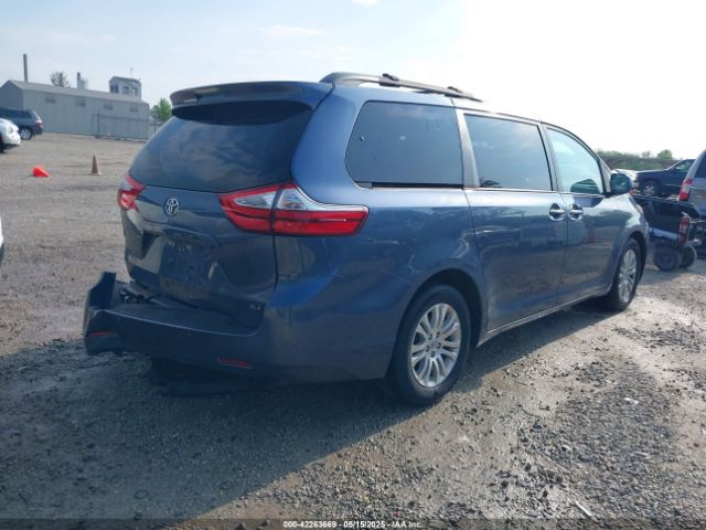 5TDYK3DC9FS551181 Toyota Sienna Xle 8 Passenger
