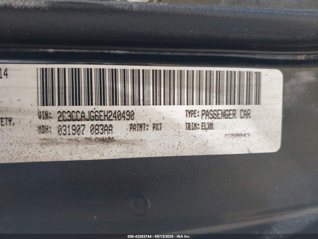 2C3CCAJG6EH240490 Chrysler 300c John Varvatos Limited Edition Awd