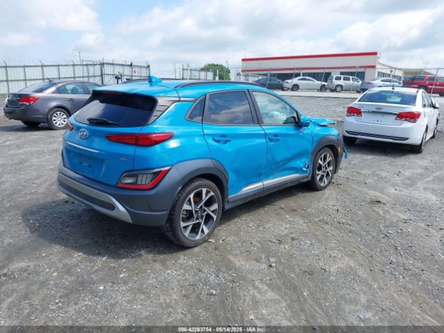 2022 HYUNDAI KONA KM8K53A31NU897927 Photo 3