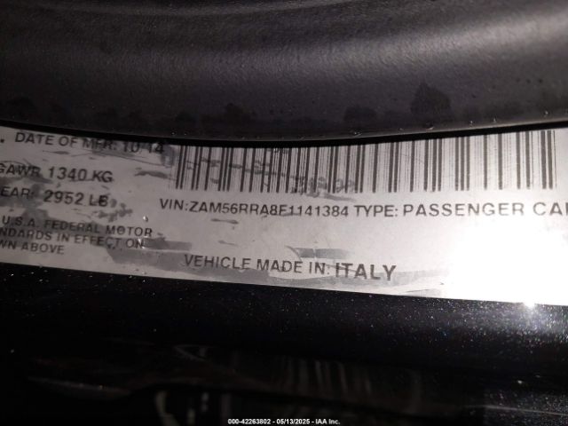 ZAM56RRA8F1141384 Maserati Quattroporte S Q4