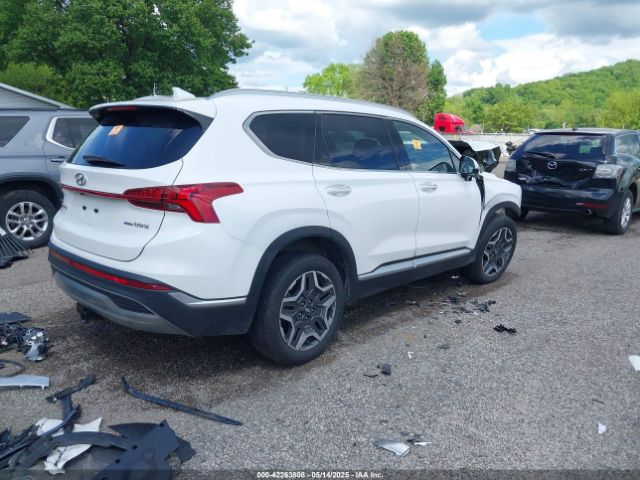 2022 HYUNDAI SANTA FE HYBRID KM8S5DA11NU016356 Photo 3