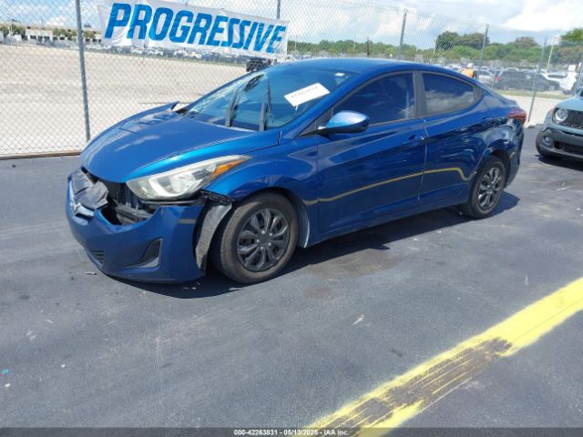 KMHDH4AE6GU649229 Hyundai ELANTRA SE