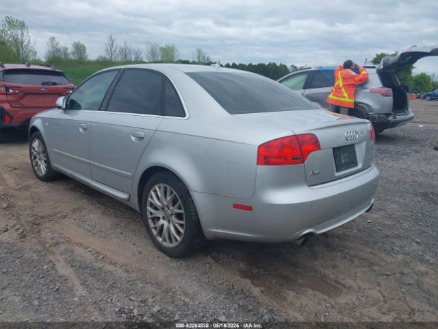 2008 AUDI A4 WAUDF78EX8A150273 Photo 2