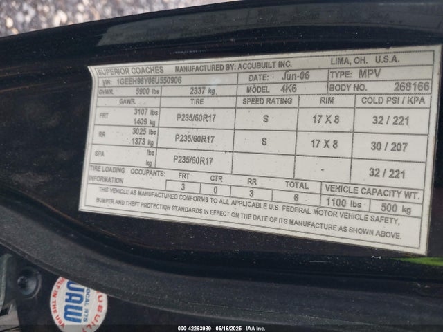 2006 CADILLAC DTS 1GEEH96Y06U550906 Photo 8
