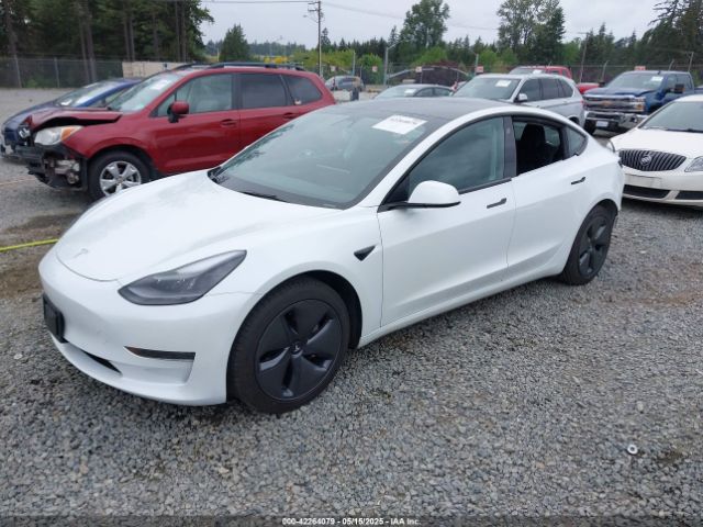 5YJ3E1EA7MF098215 Tesla Model 3 Standard Range Plus Rear-wheel Drive