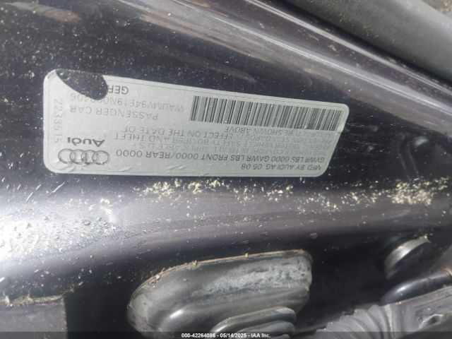 2009 AUDI A8 L WAUMV94E19N000406 Photo 8