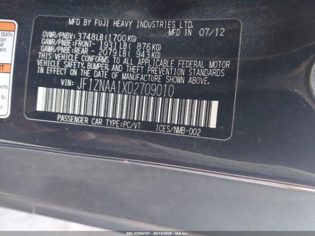 2013 SCION FR-S JF1ZNAA1XD2709010 Photo 8