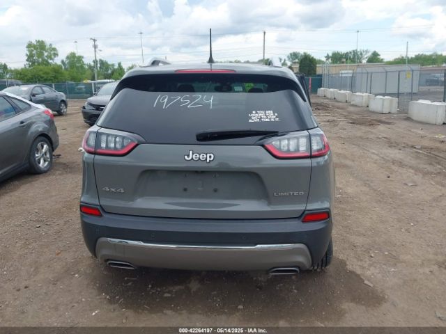1C4PJMDX6MD197524 Jeep Cherokee Limited 4x4