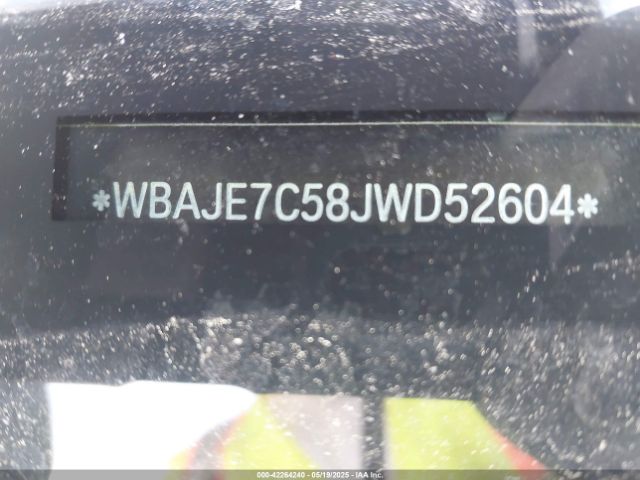 WBAJE7C58JWD52604 BMW 540i Xdrive