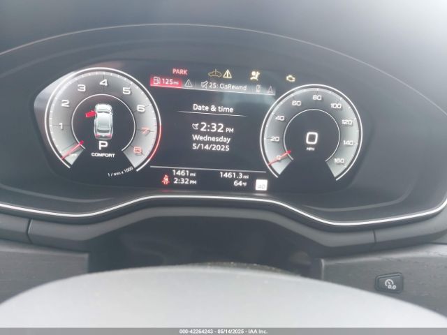 WAUEACF58SA012978 Audi A5 Sportback Prestige 45 Tfsi S Line Quattro S Tronic