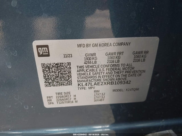 Buick Envista Preferred Fwd 2024 KL47LAE2XRB109342 Image 9